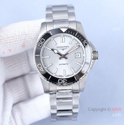 AAA Replica Longines HydroConquest Citizen Watches 41 Silver Dial Stainless Steel